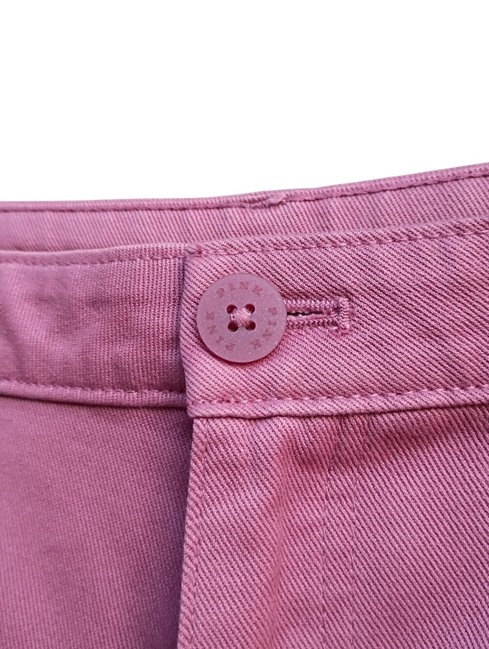 PINK Victoria's Secret Dusty Rose Cargo Pants sz L - Picture 9 of 15